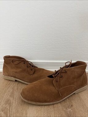 Tommy Hilfiger Brown Suede Chukka Boots